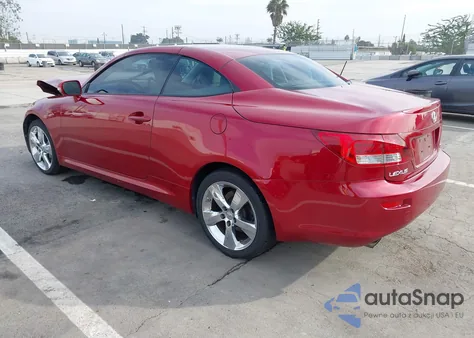 2010 Lexus Is 350C из США, поврежденный, VIN JTHFE2C24A2502406